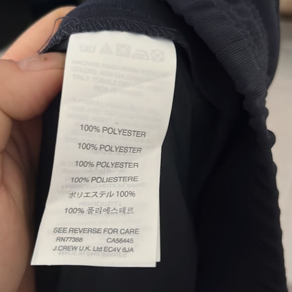 J. Crew crepe curve hem elastic waist dress up pull on shorts size 6 new nwt - Picture 8 of 8